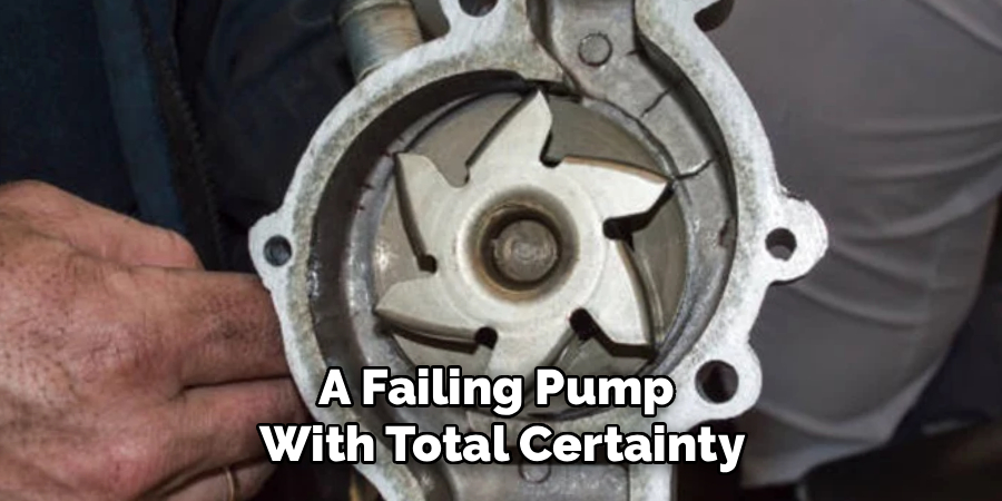 A Failing Pump
With Total Certainty