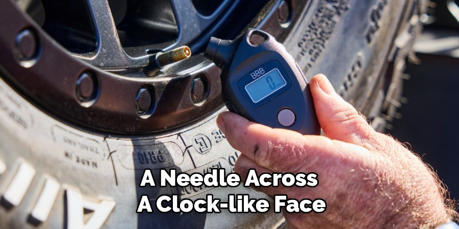 A Needle Across 
A Clock-like Face