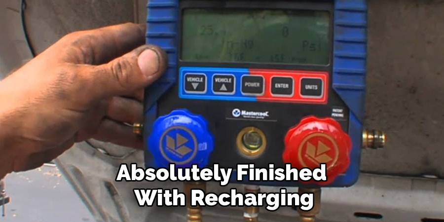 Absolutely Finished
With Recharging
