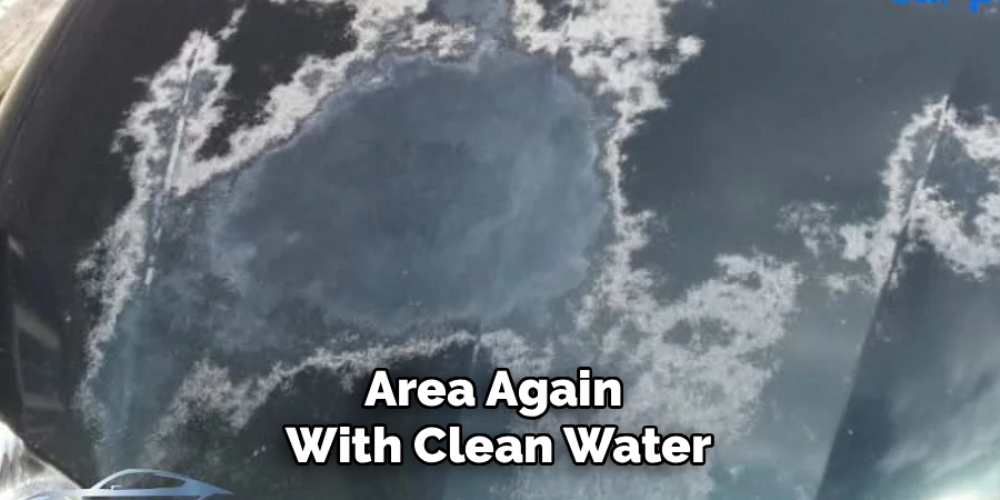 Area Again 
With Clean Water