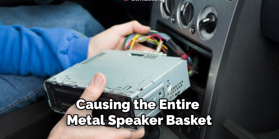 Causing the Entire
Metal Speaker Basket