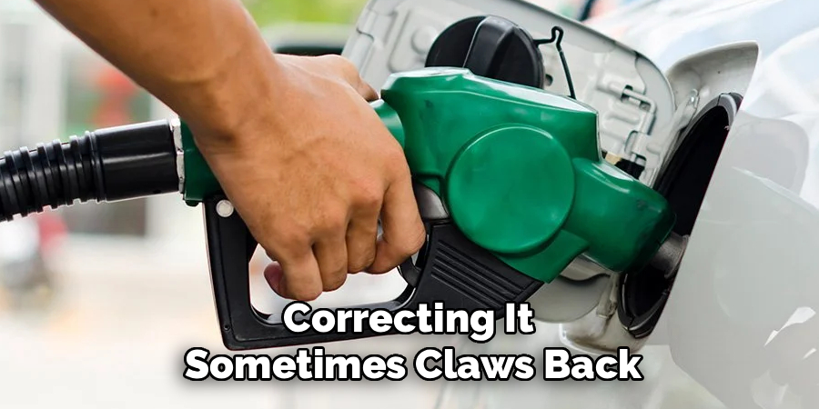 Correcting It
Sometimes Claws Back