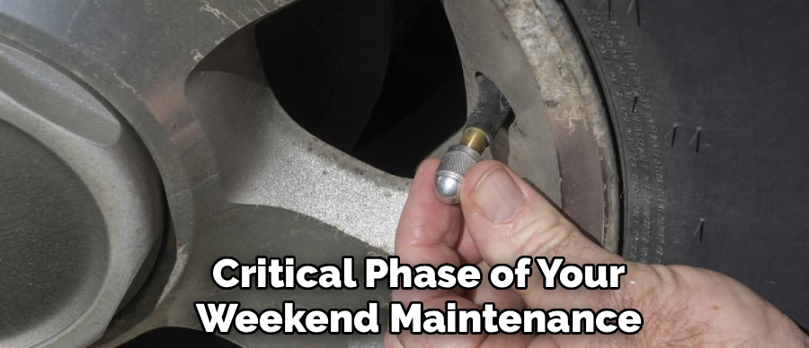 Critical Phase of Your
Weekend Maintenance