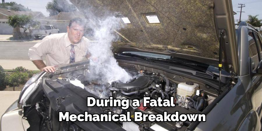 During a Fatal 
Mechanical Breakdown
