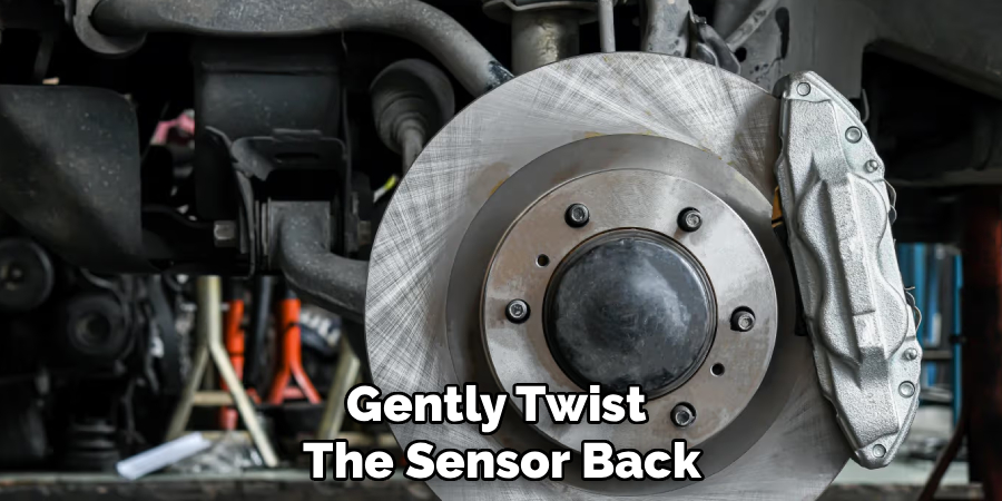 Gently Twist
The Sensor Back