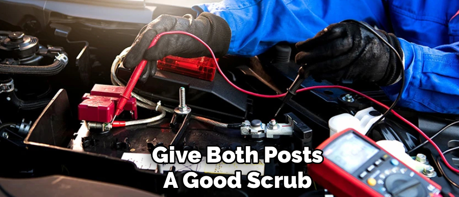 Give Both Posts
A Good Scrub