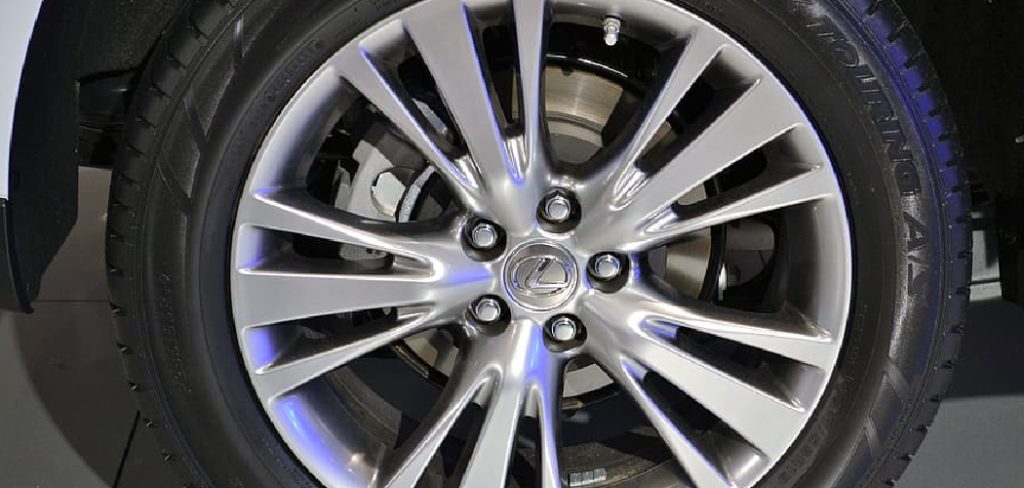 How to Check Tire Pressure on Lexus Rx 350