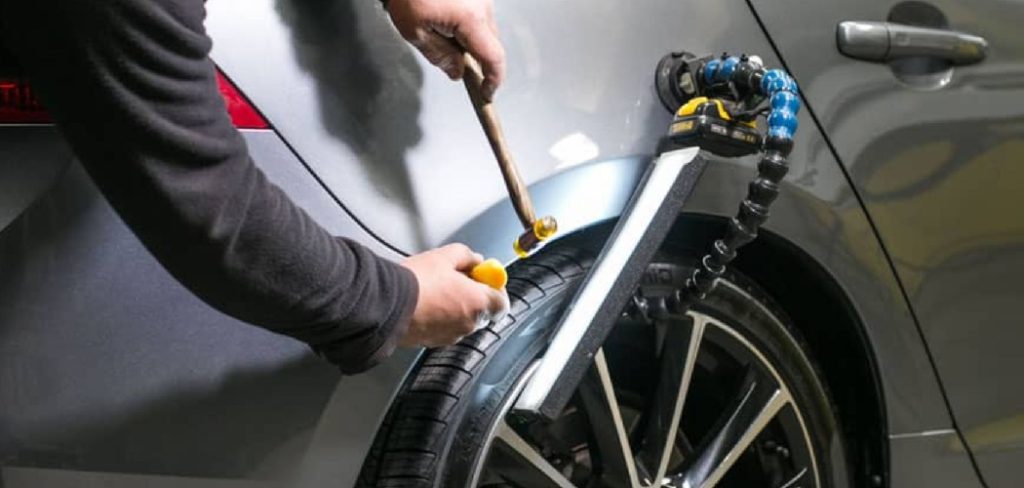 How to Fix a Dent in a Fender