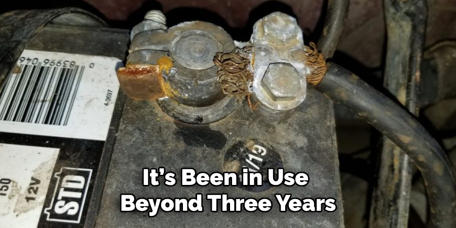 It’s Been in Use
Beyond Three Years