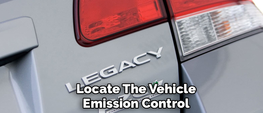 Locate The Vehicle
Emission Control