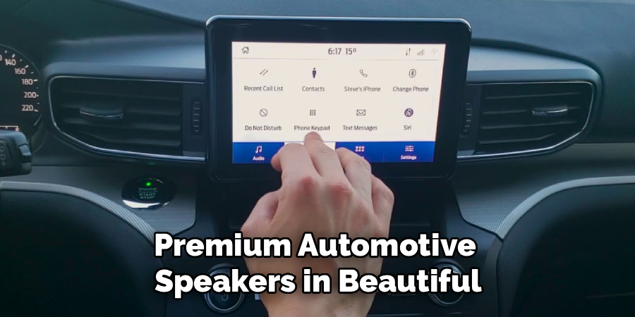 Premium Automotive
Speakers in Beautiful