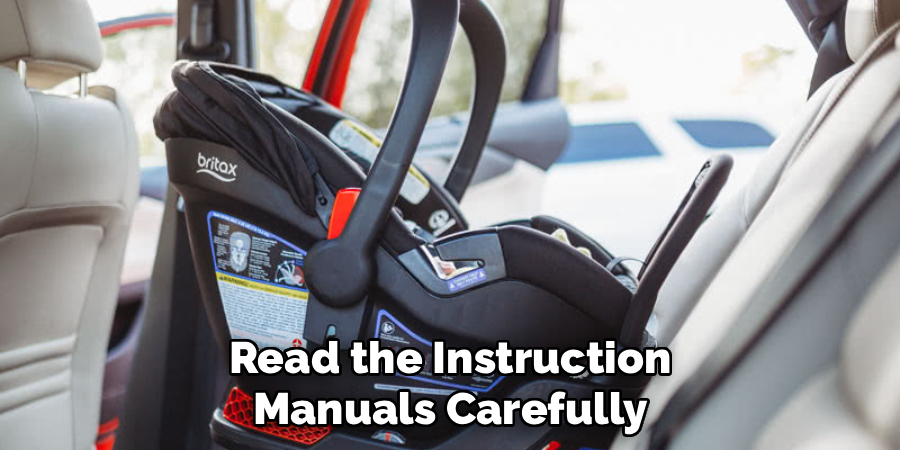 Read the Instruction
Manuals Carefully