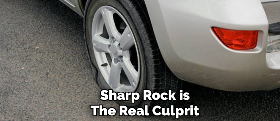 Sharp Rock is
The Real Culprit