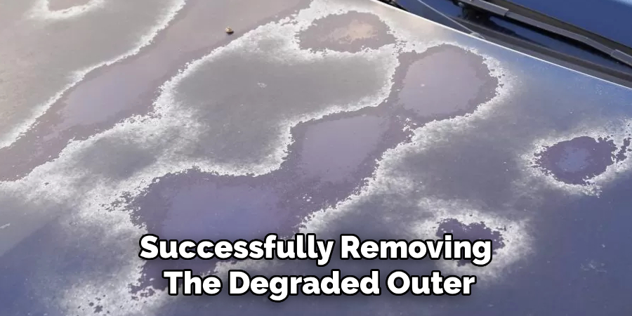Successfully Removing
The Degraded Outer