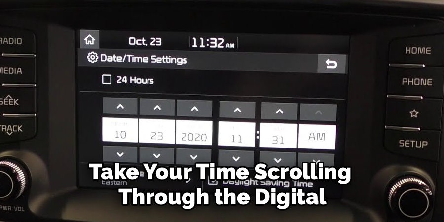 Take Your Time Scrolling
Through the Digital