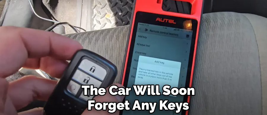 The Car Will Soon
Forget Any Keys