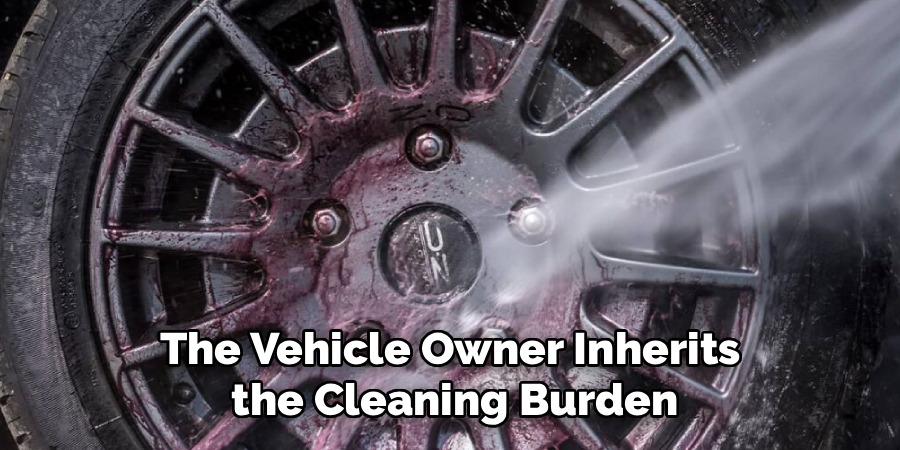 The Vehicle Owner Inherits
the Cleaning Burden