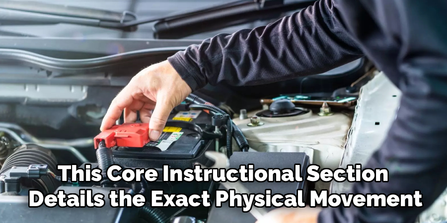 This Core Instructional Section 
Details the Exact Physical Movement