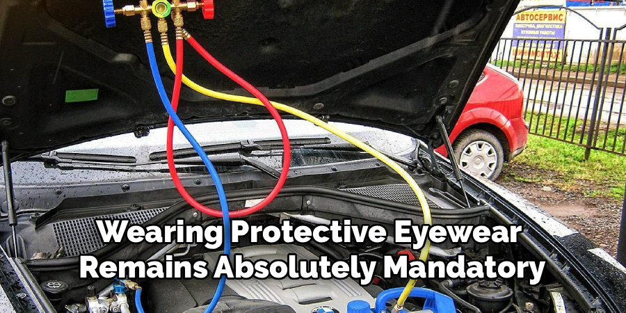 Wearing Protective Eyewear
Remains Absolutely Mandatory