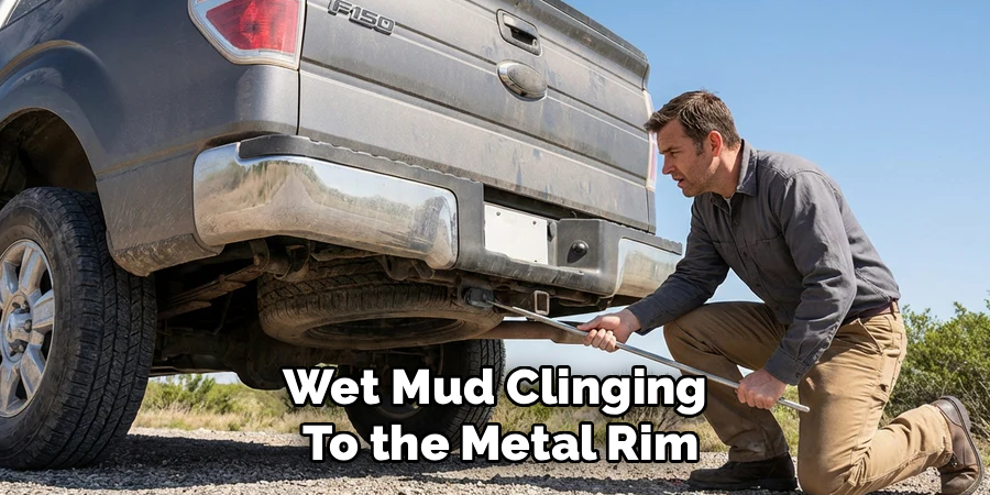Wet Mud Clinging
To the Metal Rim