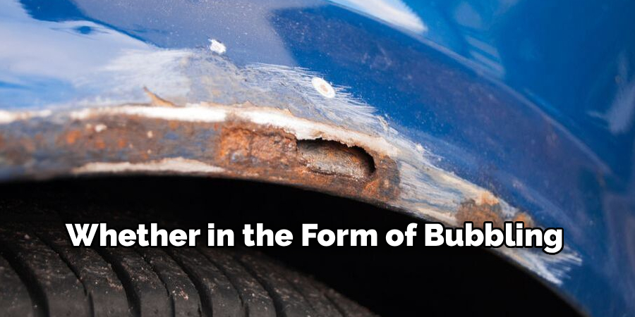Whether in the Form of Bubbling