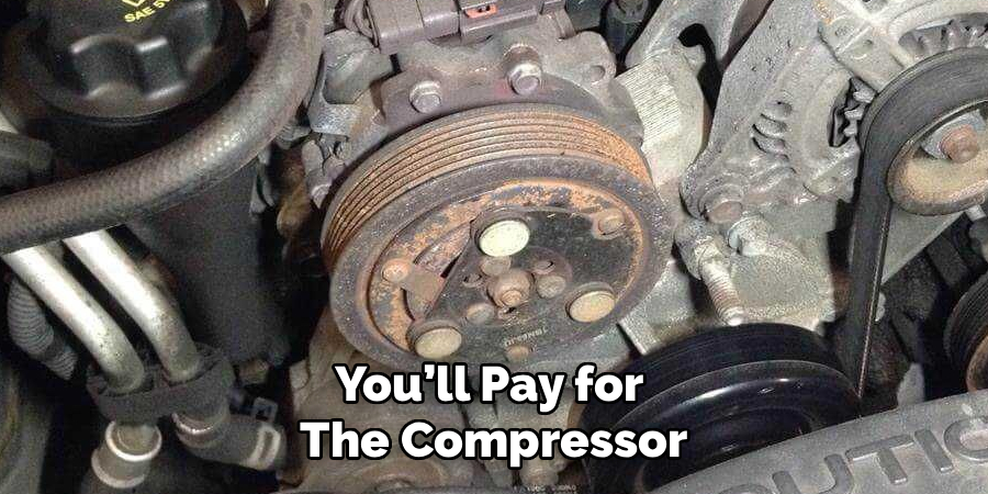 You’ll Pay for 
The Compressor